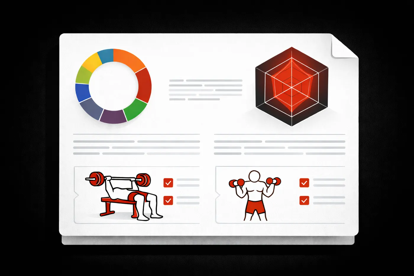 Program PDF export preview with statistics and temporary sharing link